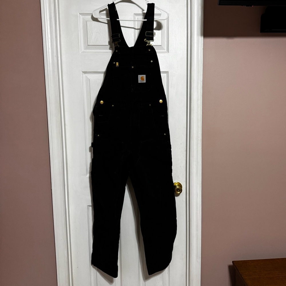 Carhartt Men’s Black Overalls